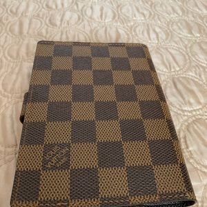 Louis Vuitton Damier Ebene Canvas PM Agenda
